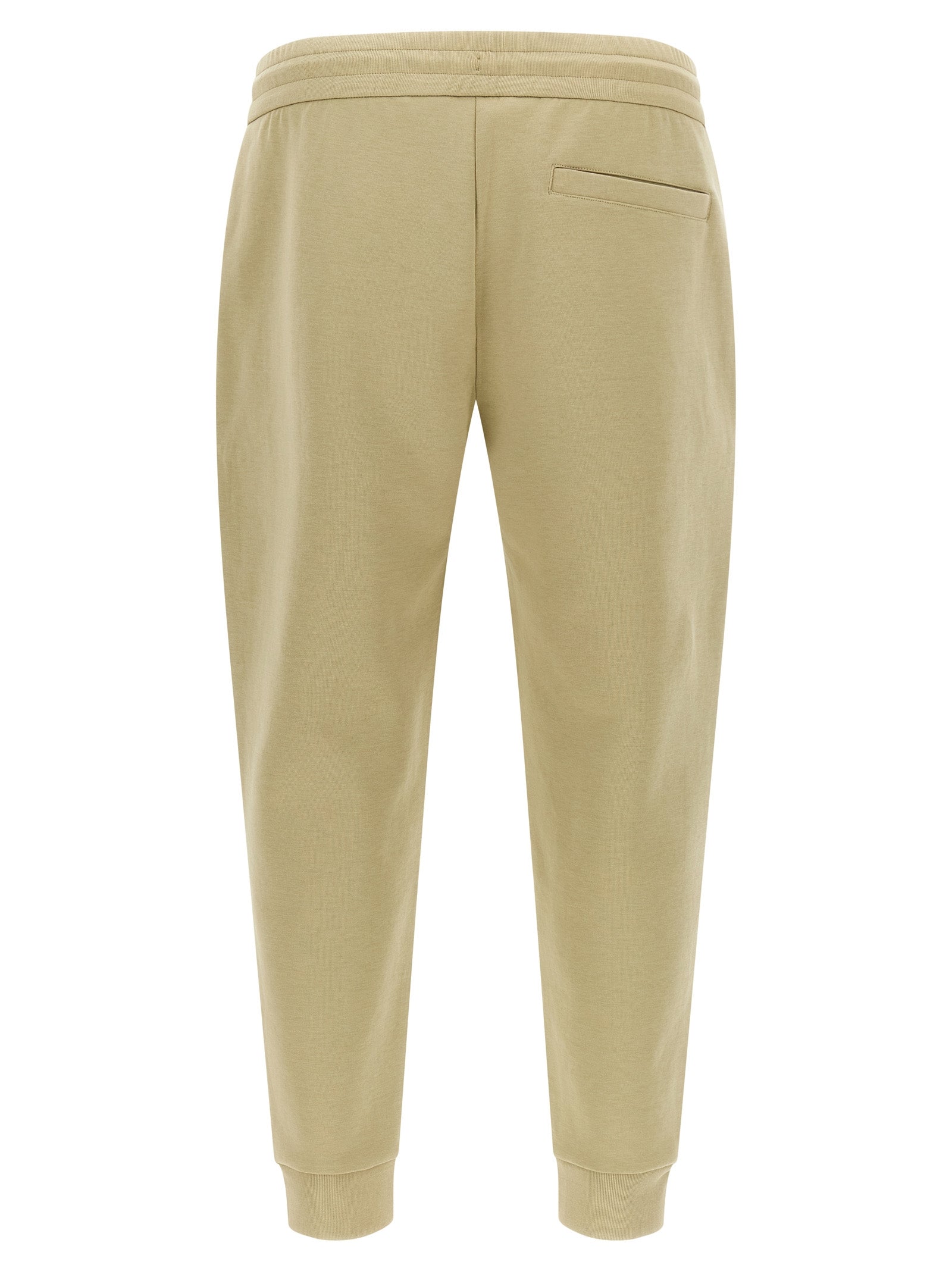 Beige Baumwoll-Jogginghose (Trainingshose)