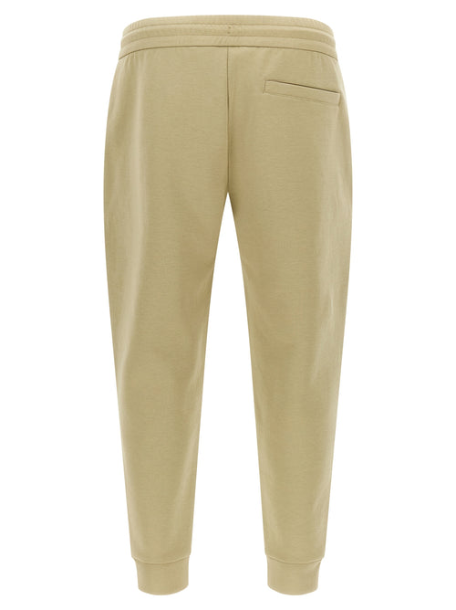 Beige Baumwoll-Jogginghose (Trainingshose)