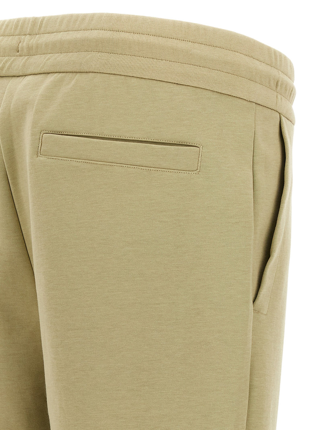 Beige Baumwoll-Jogginghose (Trainingshose)
