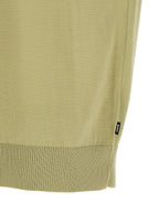 Bicolor T-Shirt aus reiner Schurwolle