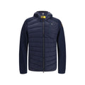 Blauer Daunenparka mit Gänsefüllung