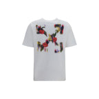 Weißes Baumwoll-T-Shirt