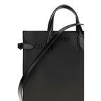 Schwarze Bos Taurus Kalbsleder Schultertasche