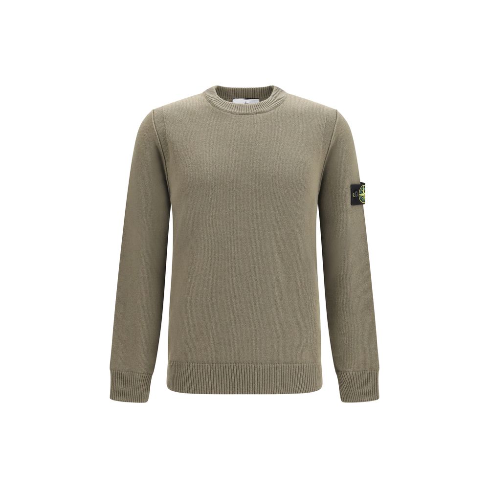 Zweifarbiger Baumwollpullover