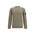 Zweifarbiger Baumwollpullover