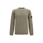 Zweifarbiger Baumwollpullover