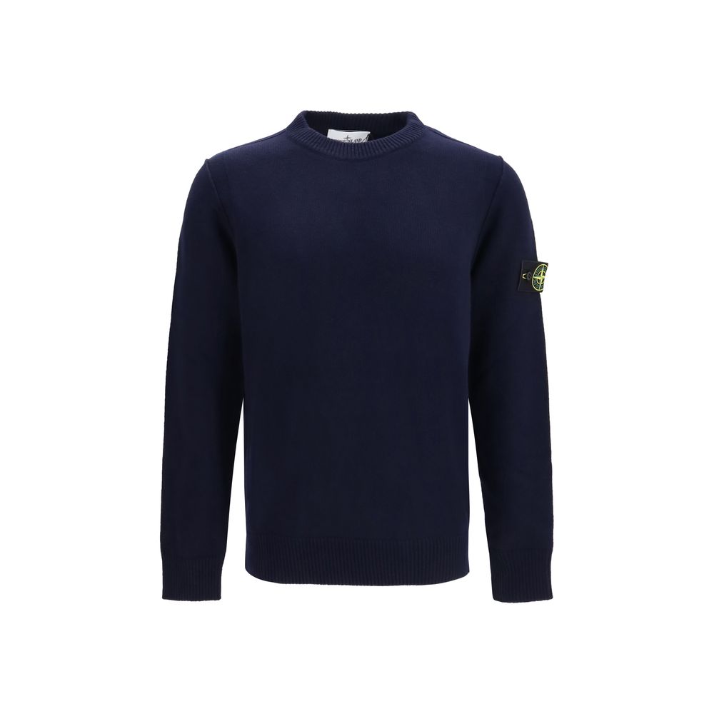 Schwarzer Baumwoll-Sweatshirt