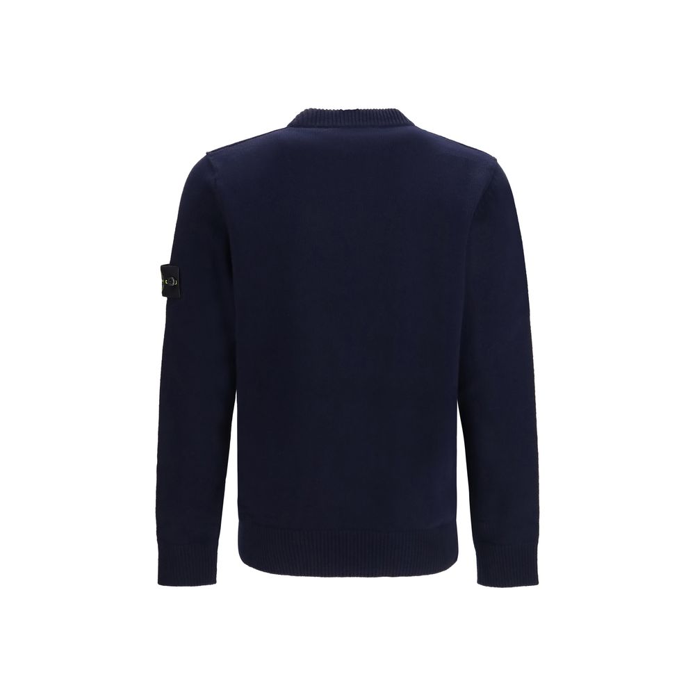 Schwarzer Baumwoll-Sweatshirt
