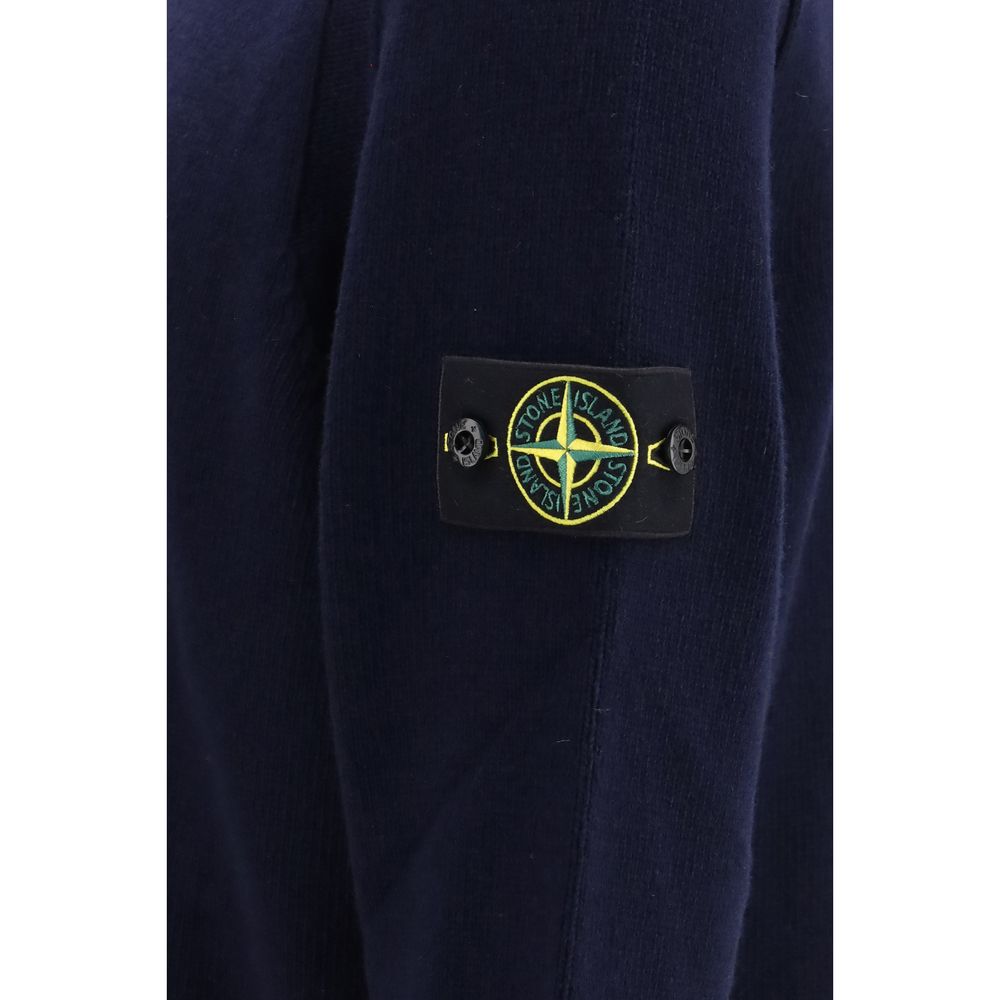 Schwarzer Baumwoll-Sweatshirt