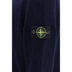Schwarzer Baumwoll-Sweatshirt