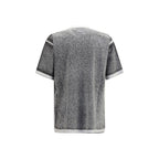 Graues Baumwoll-T-Shirt