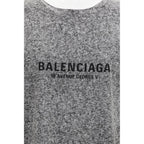 Graues Baumwoll-T-Shirt