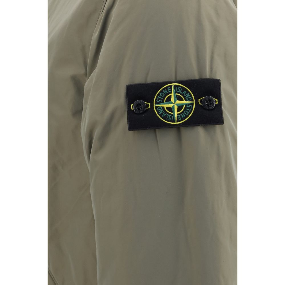 Zweifarbige Polyester-Shelljacke