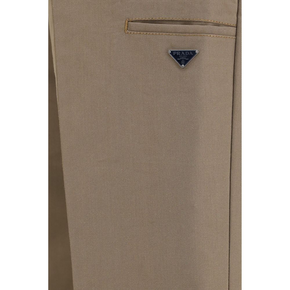 Braune Baumwollhose für die Freizeit