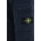 Zweifarbige Cargohose aus Baumwolle Stone Island