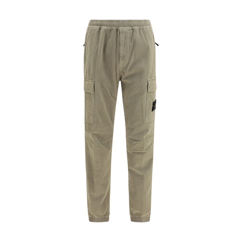 Zweifarbige Baumwoll-Cargohose Stone Island