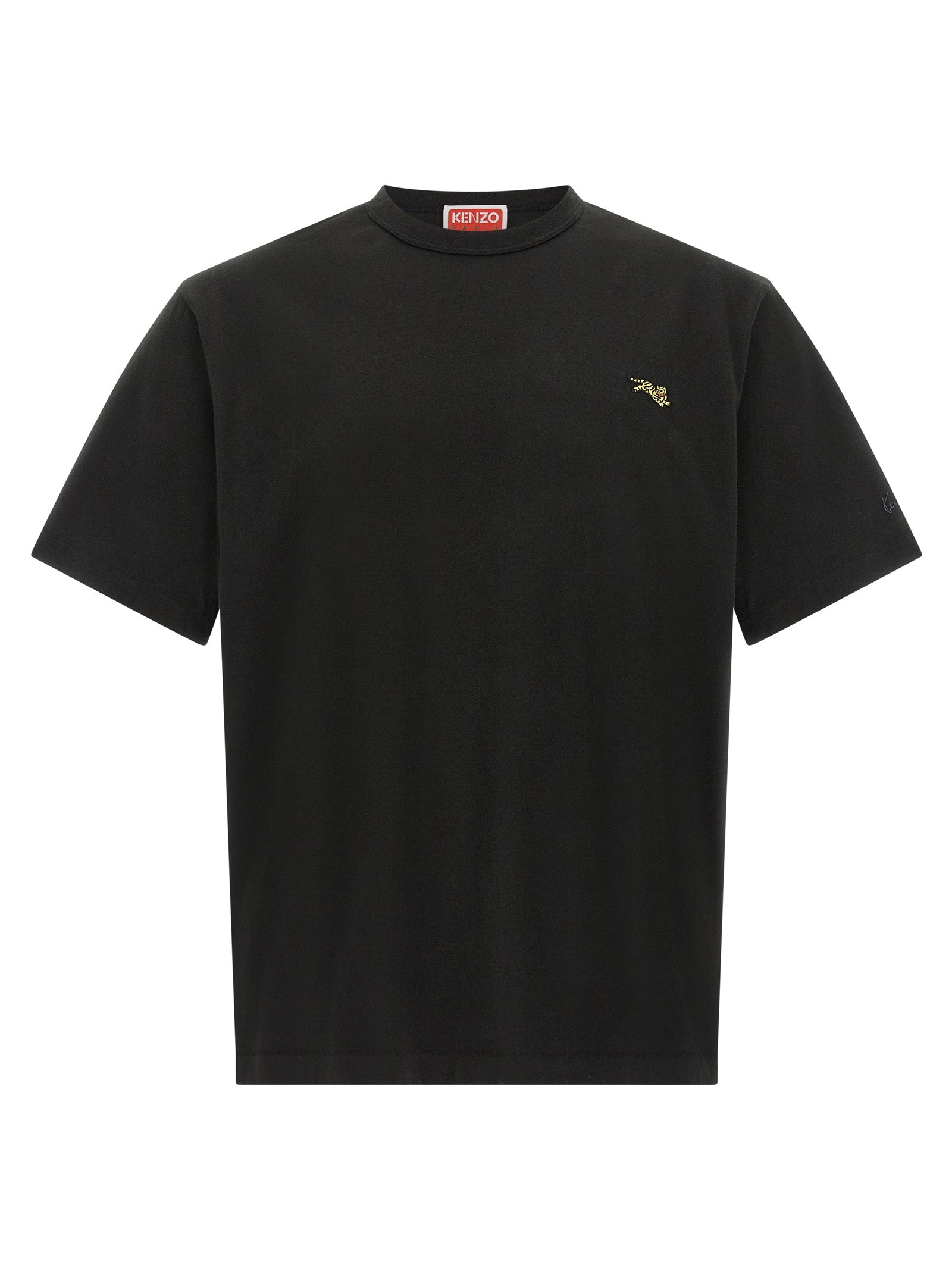 Schwarzes T-Shirt aus Baumwolle 339267