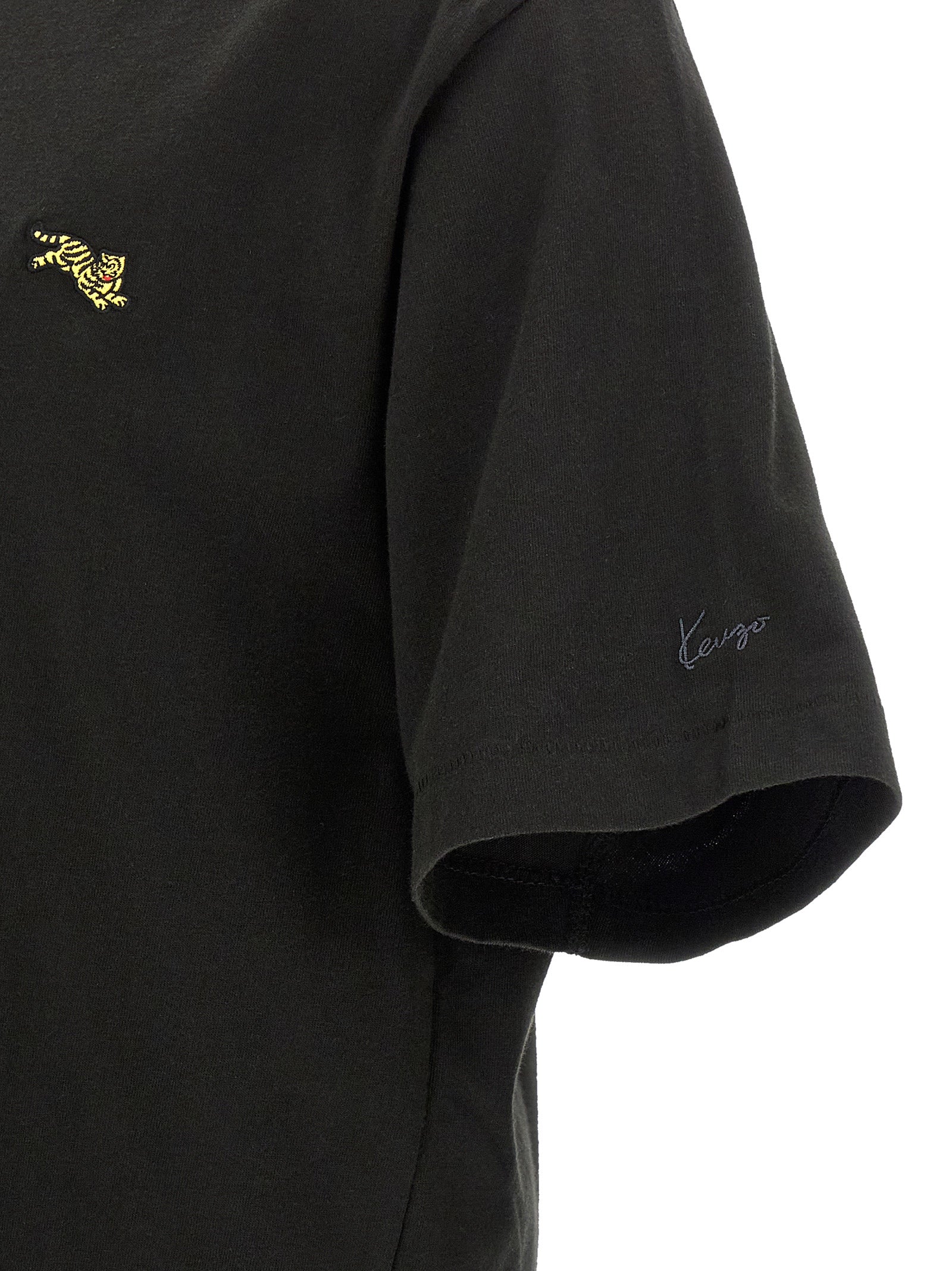 Schwarzes T-Shirt aus Baumwolle 339267
