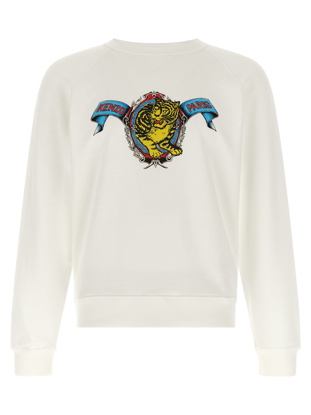Weißes Sweatshirt aus Viskose