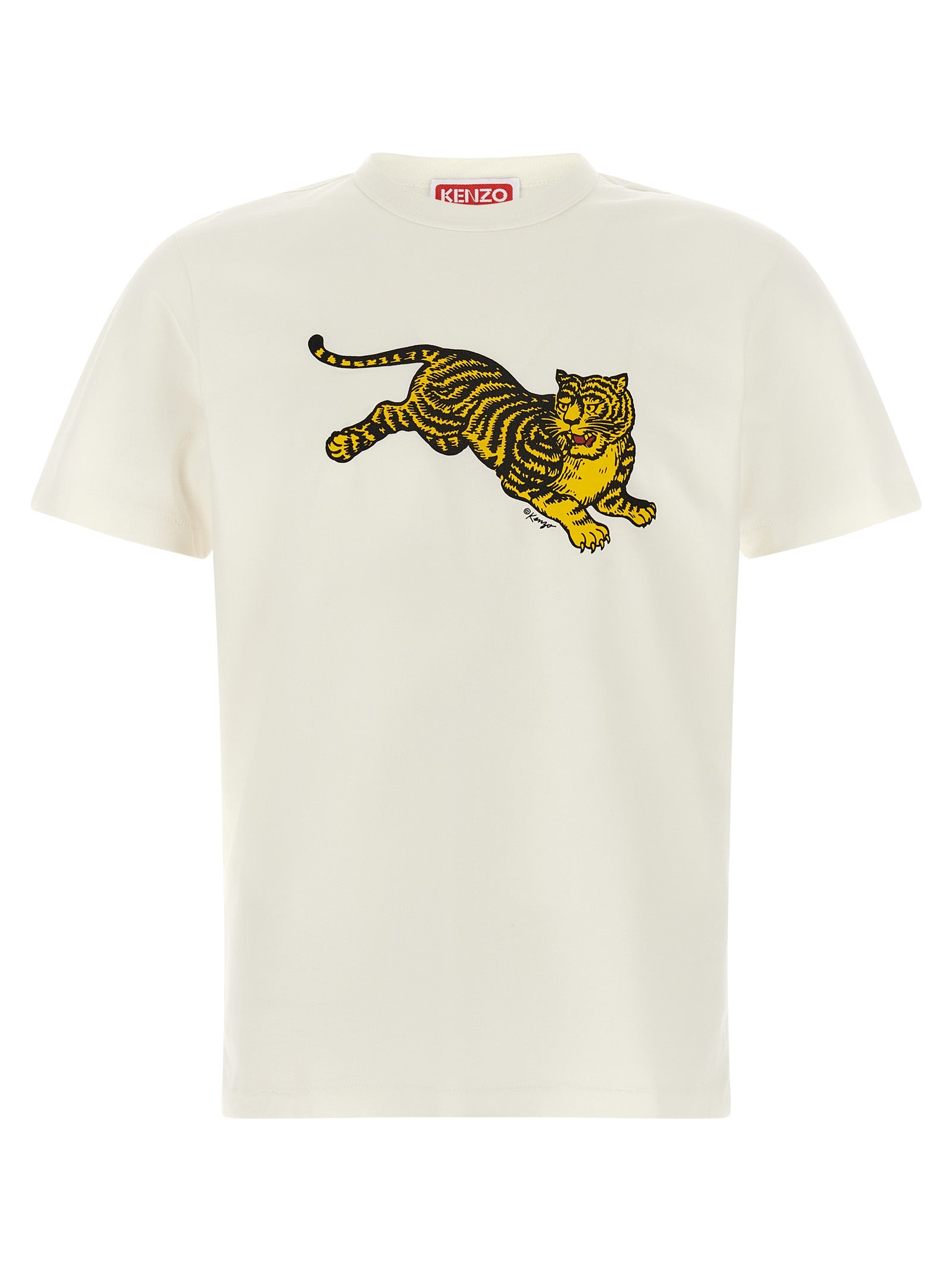 Weißes T-Shirt aus Baumwolle 339270