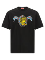 Schwarzes T-Shirt aus Baumwolle 339272
