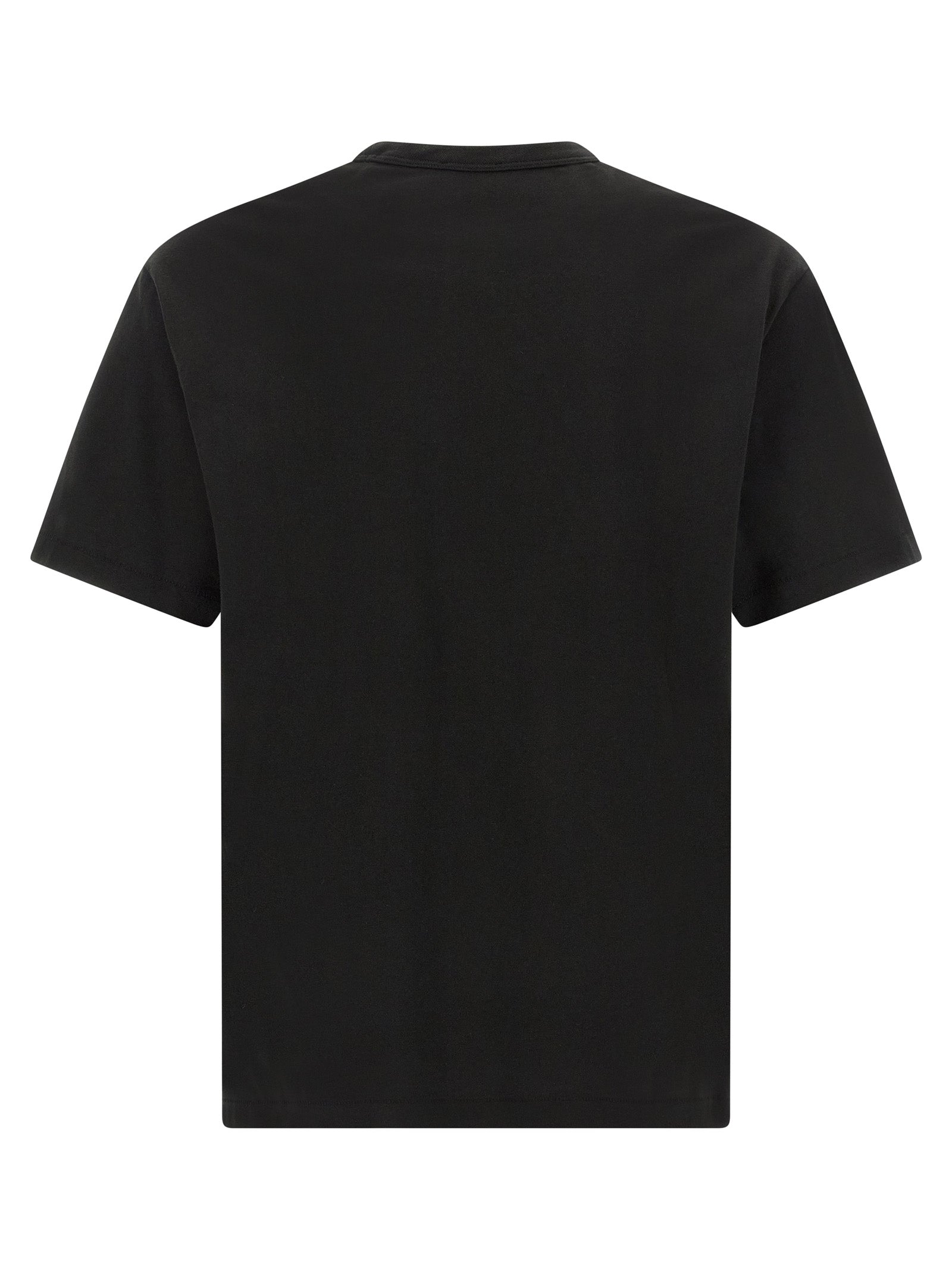 Schwarzes T-Shirt aus Baumwolle 339272