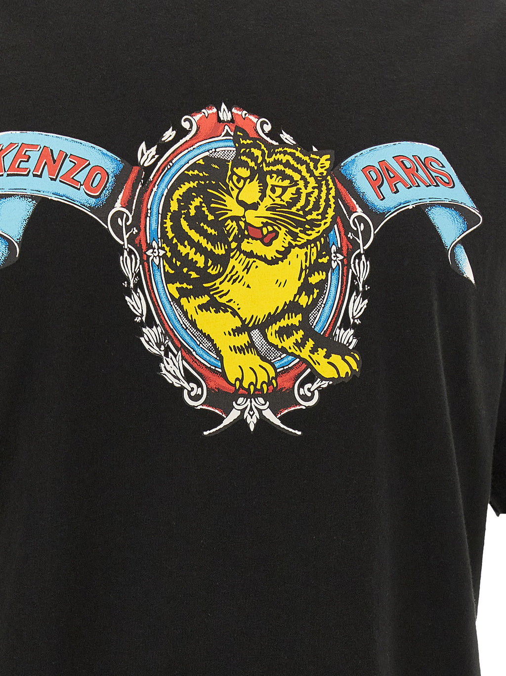 Schwarzes T-Shirt aus Baumwolle 339272