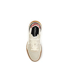 Beige Polyamid-Sneakers für sportliche Aktivitäten Moncler