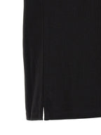 Schwarzes Baumwoll-Poloshirt