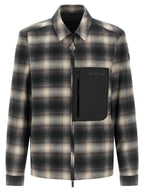 Mehrfarbige Baumwoll-Hemdjacke