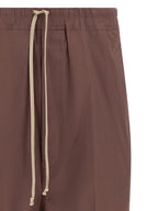 Braune Baumwoll-Bermudashorts