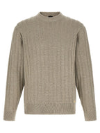 Beige Cotton Cardigan