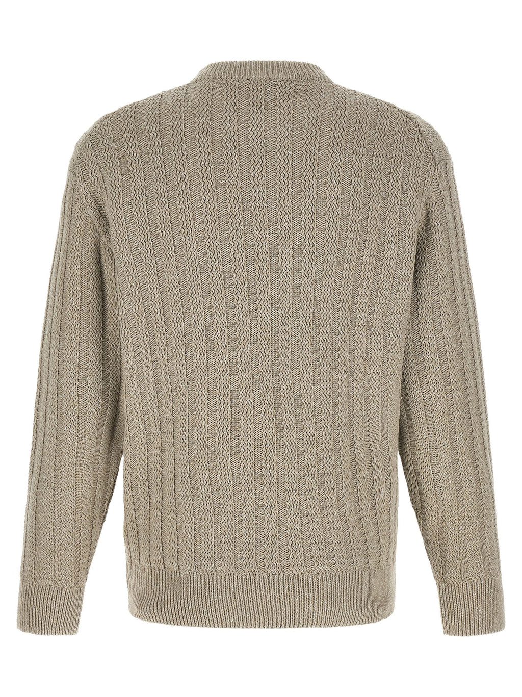 Beige Cotton Cardigan