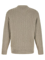 Beige Cotton Cardigan