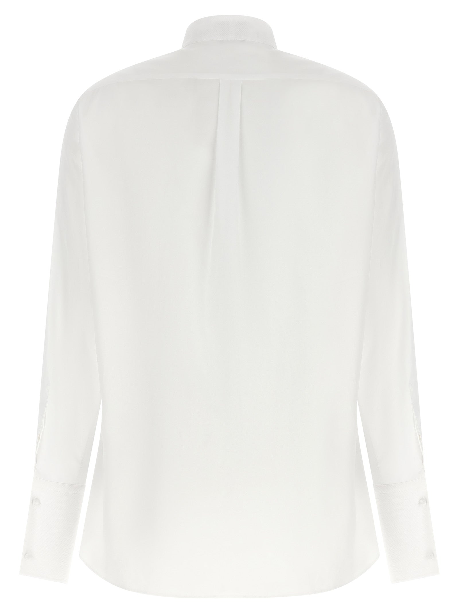 Weiße Baumwollbluse