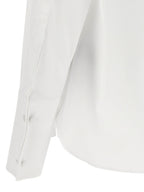 Weiße Baumwollbluse