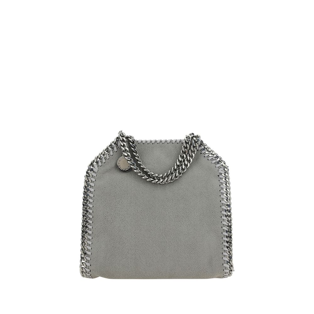 Graue Handtasche aus Polyester