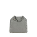 Graue Handtasche aus Polyester