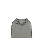 Graue Handtasche aus Polyester