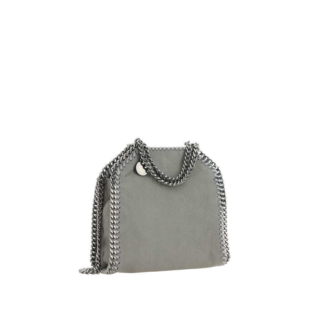 Graue Handtasche aus Polyester