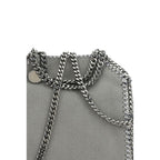 Graue Handtasche aus Polyester