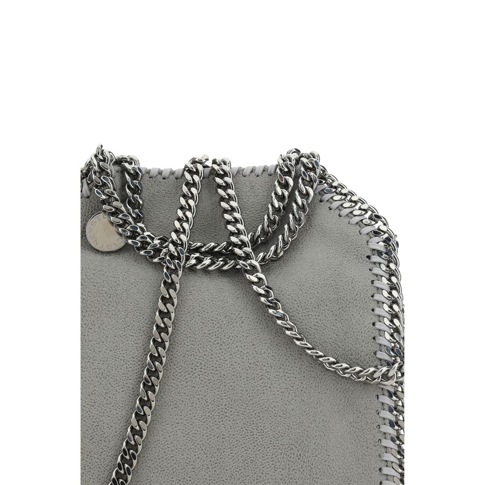 Graue Handtasche aus Polyester