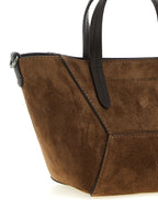 Braune Kalbsleder-Handtasche