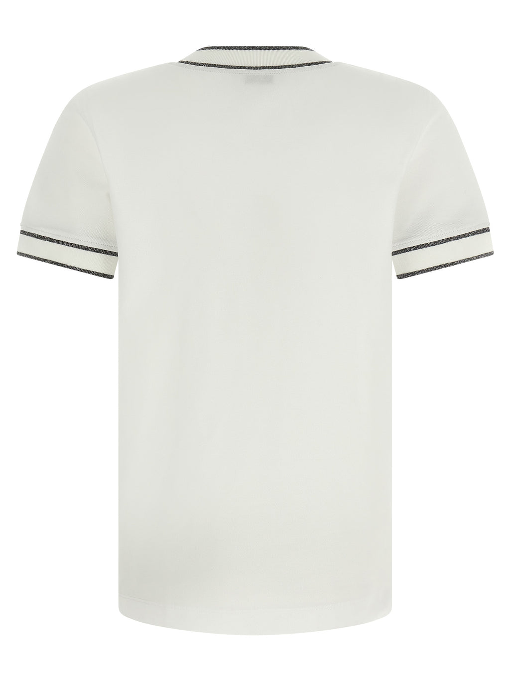 Weißes Baumwoll-T-Shirt