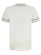 Weißes Baumwoll-T-Shirt