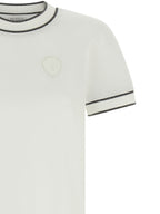 Weißes Baumwoll-T-Shirt