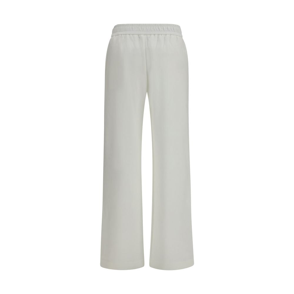 Weiße Baumwollhose im Casual-Look