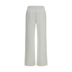 Weiße Baumwollhose im Casual-Look