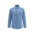 Blaues Denim-Hemd