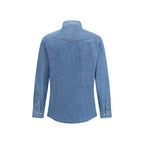 Blaues Denim-Hemd